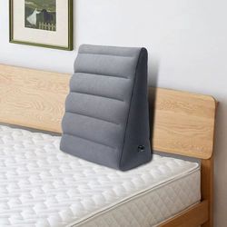 portable inflatable travel pillow – multi-purpose wedge & leg elevation cushion for camping, sleeping & support