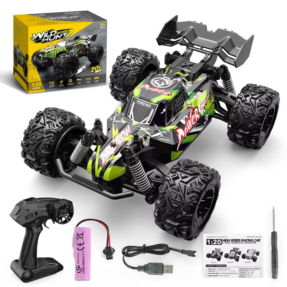 1 20 Off Road RC Car High Speed 24GHz Remote Control Truck 7