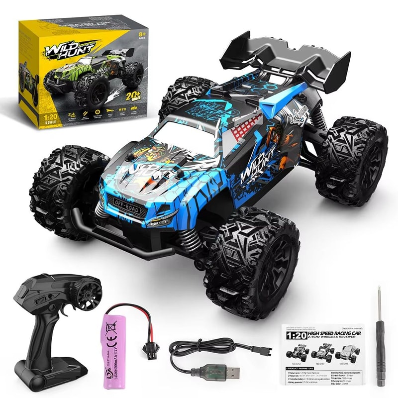 1 20 Off Road RC Car High Speed 24GHz Remote Control Truck 8