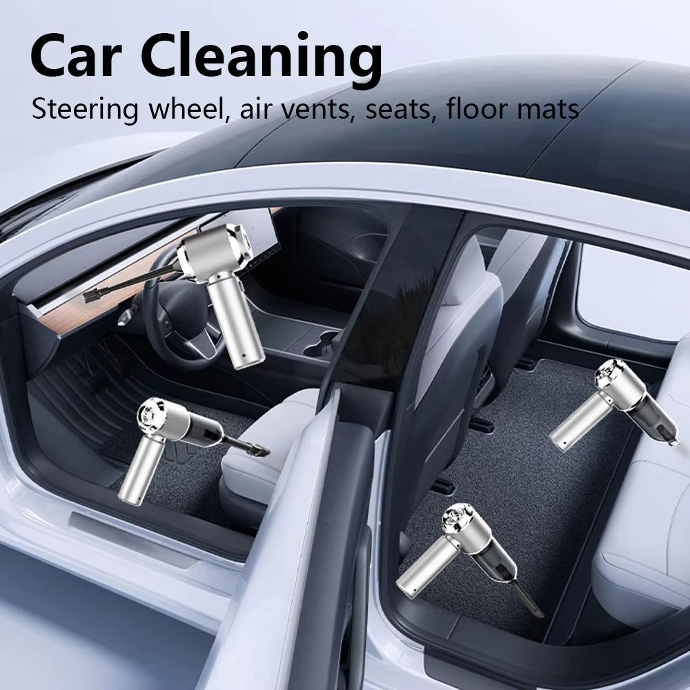 Wireless Handheld Car Vacuum Cleaner With Strong Suction For Car And Home 4