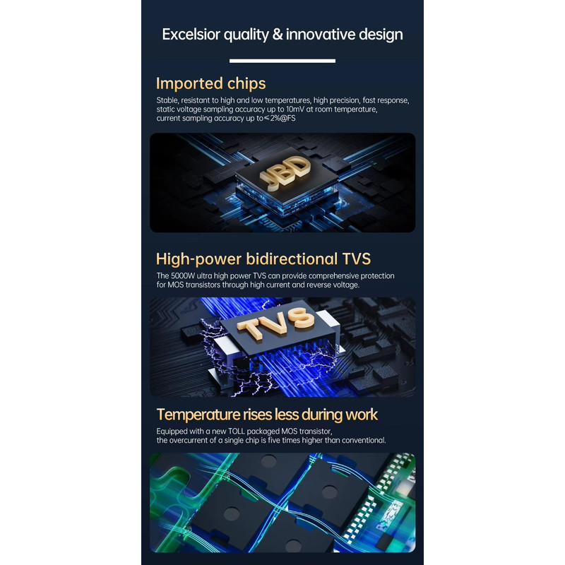 JBD Smart LiFePO4 BMS With Bluetooth 6S To 21S Balance Board For EBike 5