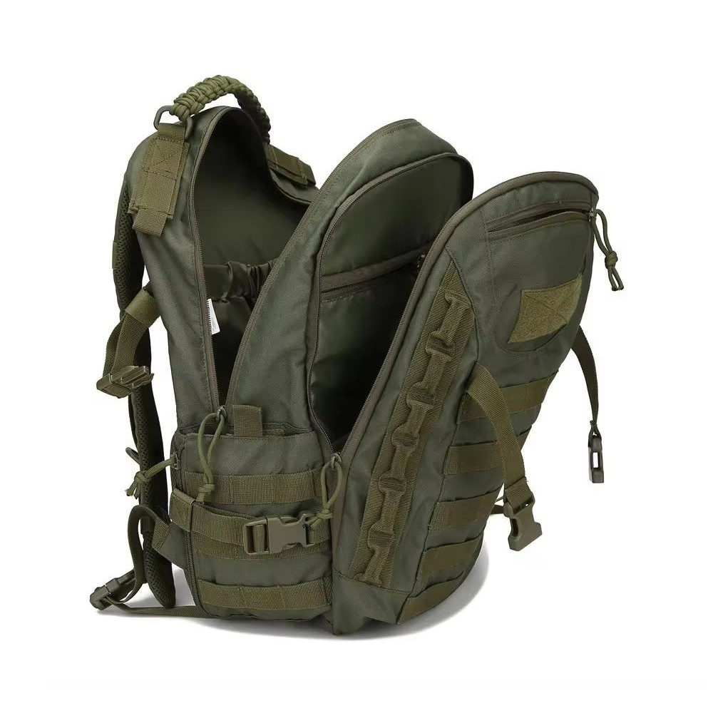 35L Waterproof Outdoor Backpack  Durable Camouflage Hiking  Camping Bag 0