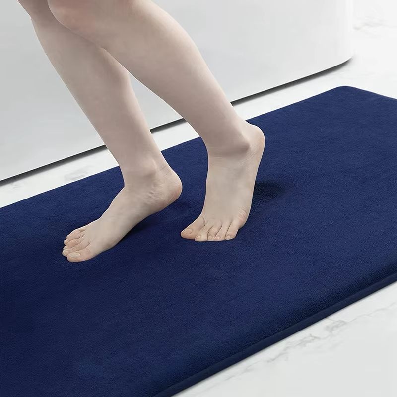 Homaxy Super Absorbent Memory Foam Bath Mat NonSlip Bathroom Bedroom Rug 11