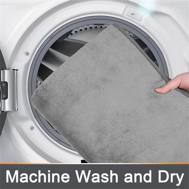 Homaxy Super Absorbent Memory Foam Bath Mat NonSlip Bathroom Bedroom Rug 4