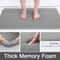 Homaxy Super Absorbent Memory Foam Bath Mat NonSlip Bathroom Bedroom Rug 5