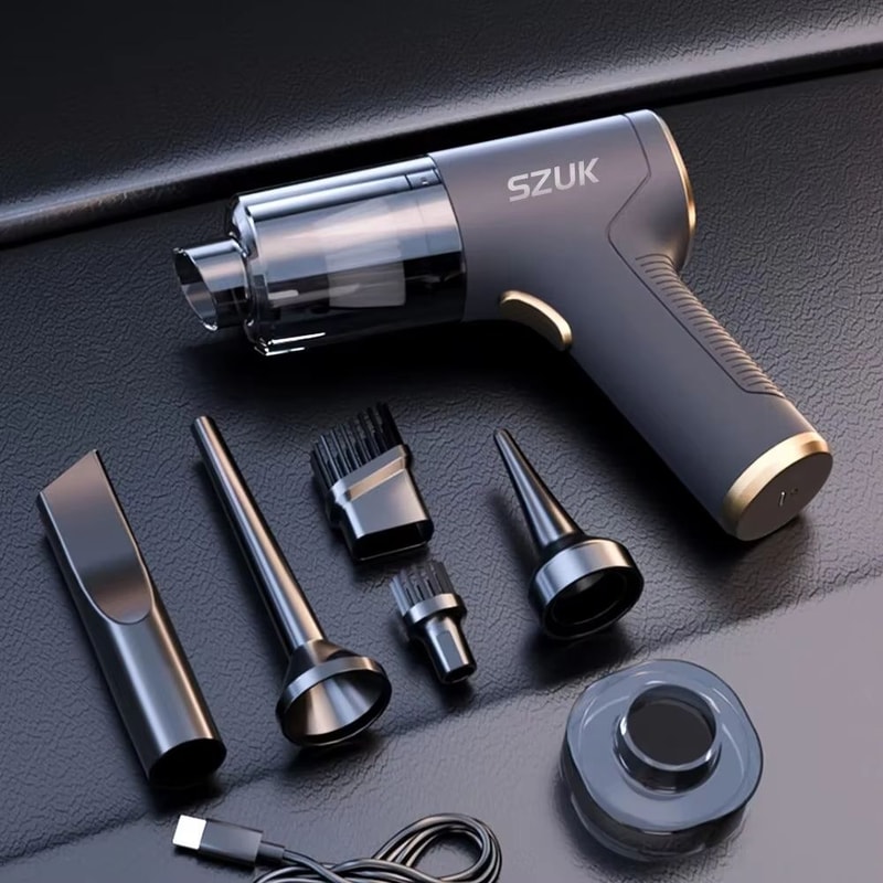 SZUK 18000PA Wireless Handheld Car Home Vacuum Cleaner Mini Portable Duster 4