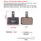25Pair Universal Bicycle Disc Brake Pads  Resin Metal  Ceramic Options For MTB Road  Hydraulic Brak 3