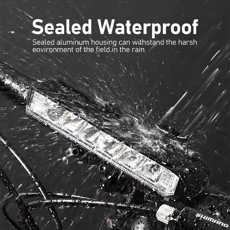 EOS610 8000mAh Rechargeable Bicycle Light  Waterproof USB Bike Headlight For Road And MTB Cycling 4