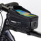 NEWBOLER Waterproof Bicycle Frame Bag Top Tube Cycling Bag With 65 Phone Case Touch Screen 0