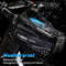 NEWBOLER Waterproof Bicycle Frame Bag  Top Tube Cycling Bag With 65 Phone Case  Touch Screen 1