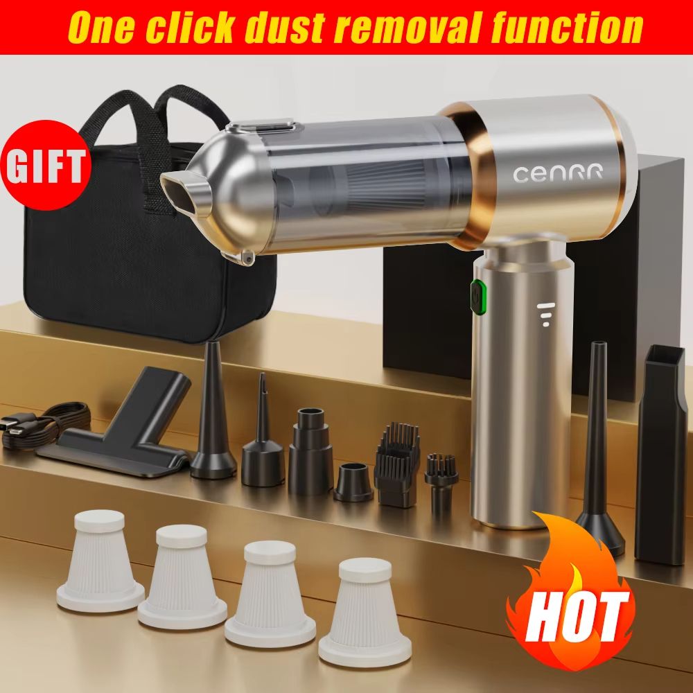 Cordless Car Vacuum Cleaner Strong Suction Portable Handheld Cleaning Machine 9