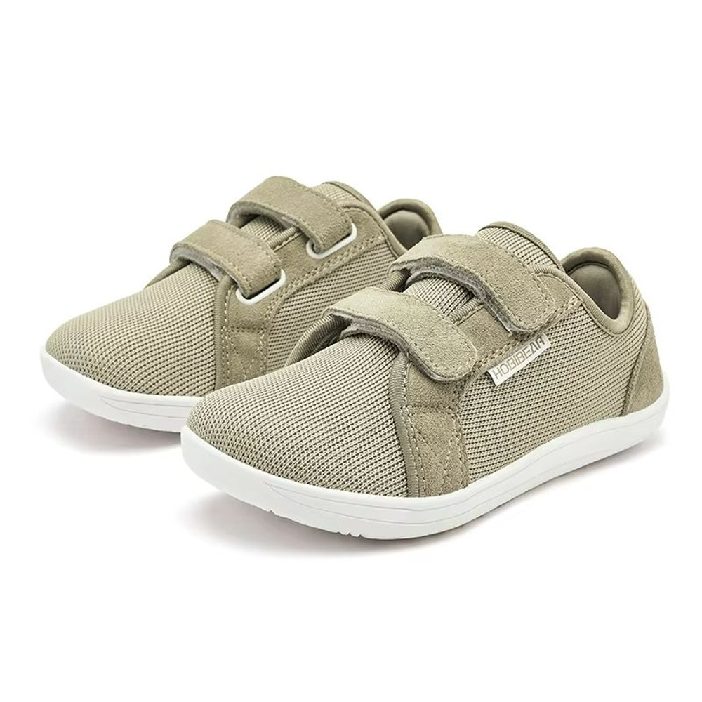 HOBIBEAR Kids Barefoot Shoes Wide Toe Lightweight Mesh Sneakers For Little And Big Kids 12