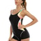 Womens Plus Size Sport One Piece Swimsuit Patchwork Swimwear For Swimming Surfing Beachwear 2