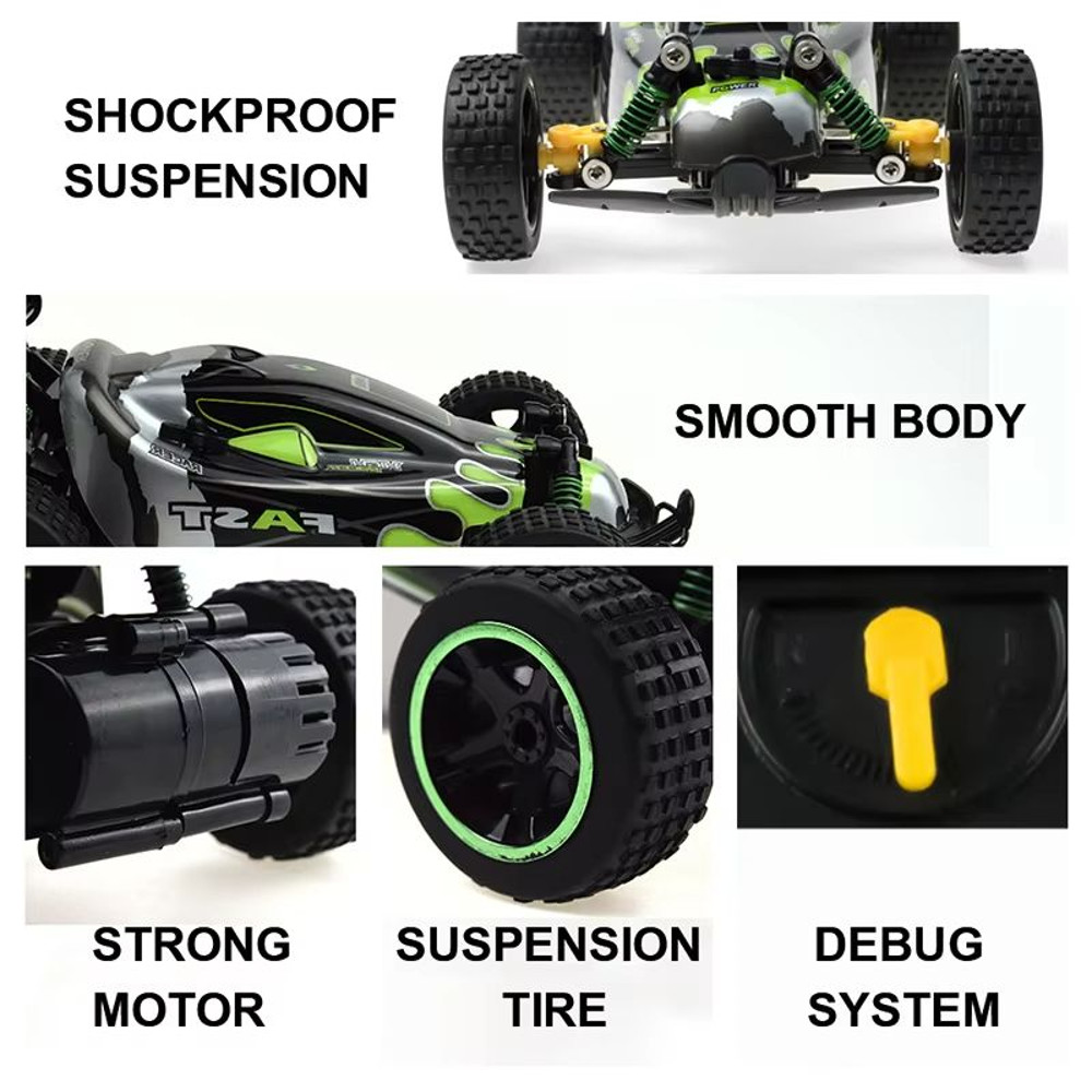 Sinovan HighSpeed RC Car  1 Is To18 Remote Control Drift Racing Car For Kids And Beginners 20kmh 1