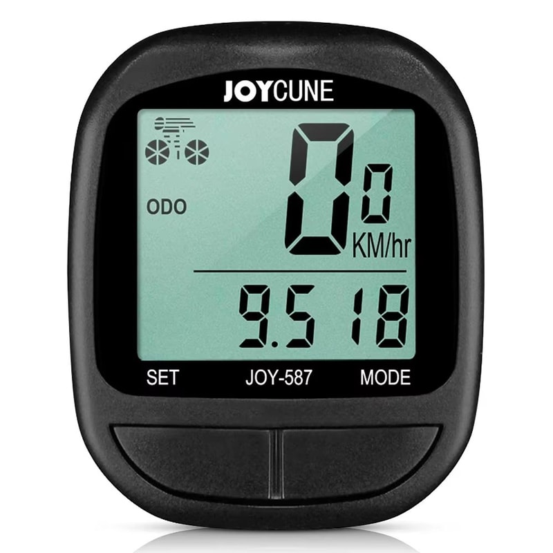 Waterproof Bike Computer With Wired Speedometer And Odometer LED Display Cycling Stopwatch 0