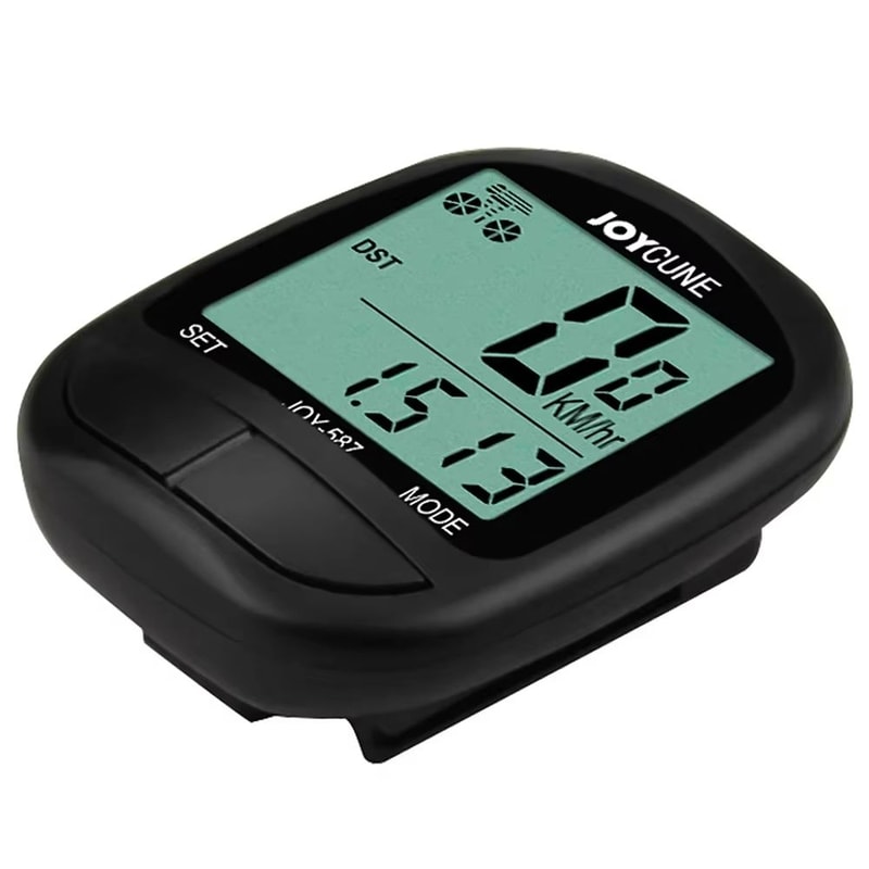 Waterproof Bike Computer With Wired Speedometer And Odometer LED Display Cycling Stopwatch 1