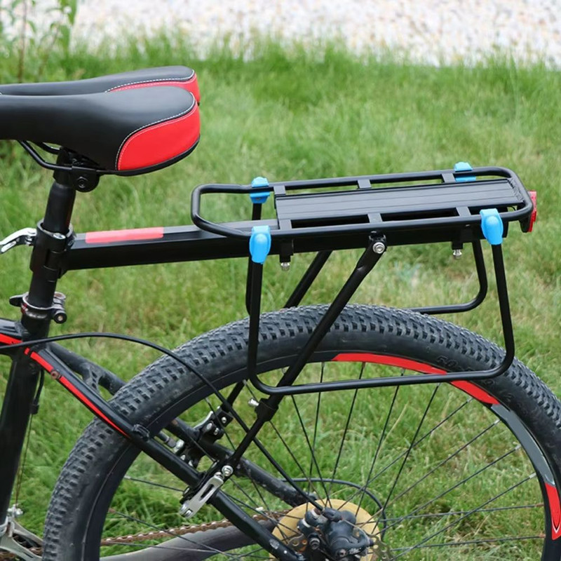 Quick Release Adjustable Bike Cargo Rack With Rear Mudguard  HeavyDuty Bicycle Luggage Carrier For  2
