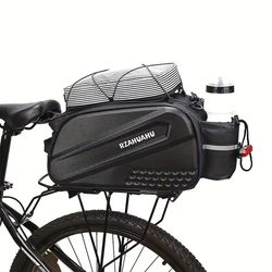 large capacity bicycle rear seat bag – foldable cycling camel bag for mountain & electric bikes