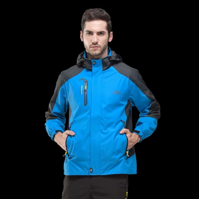 TRVLWEGO Mens Waterproof Hiking Jacket Lightweight Outdoor Windbreaker For Camping Trekking Trave 5