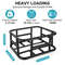 Large Capacity Rear Bike Basket  Durable Bicycle Cargo Rack Bag For EBikes Travel  Shopping 1