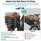 Large Capacity Rear Bike Basket  Durable Bicycle Cargo Rack Bag For EBikes Travel  Shopping 2