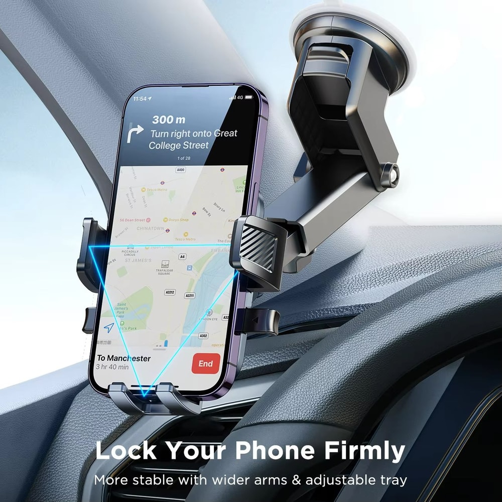 Joyroom Universal Car Phone Holder Dashboard Suction Cup Mount For IPhone Samsung Google More 1