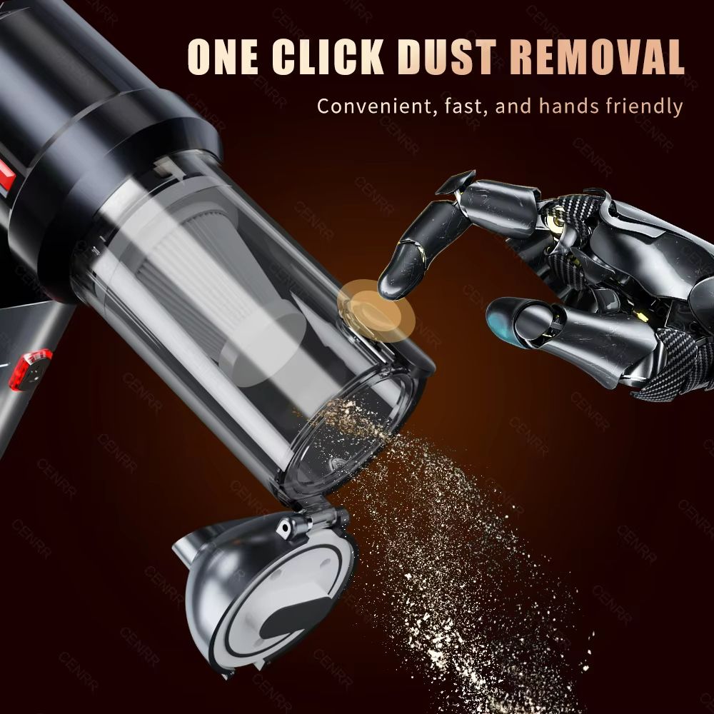 CENRR Cordless Car Vacuum Cleaner Mini Portable Handheld Vacuum With Powerful Suction For Home Au 5