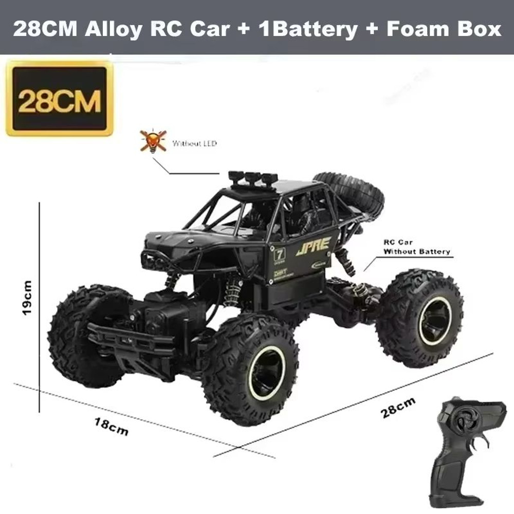 112 RC OffRoad Monster Truck  4WD AllTerrain Remote Control Car For Beginners  Adults 9