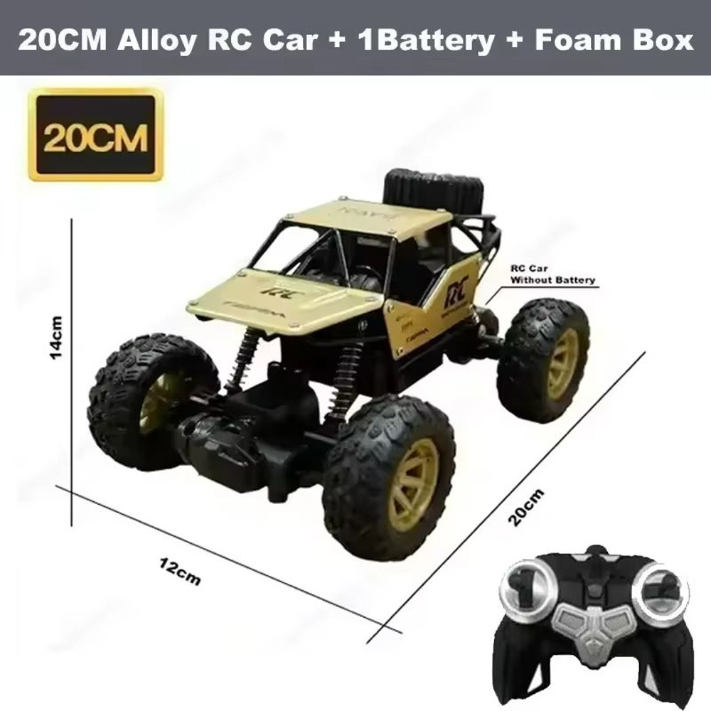 112 RC OffRoad Monster Truck  4WD AllTerrain Remote Control Car For Beginners  Adults 7