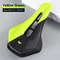WEST BIKING Comfortable Bike Saddle WearResistant PU Leather Hollow Bicycle Seat Cushion For Road 12