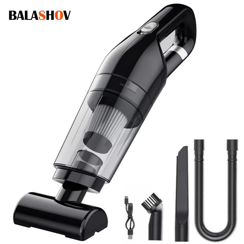 Rechargeable Handheld Vacuum Cleaner  Portable 10000PA Wireless Dust Catcher For Home Car  Pet Hair 0