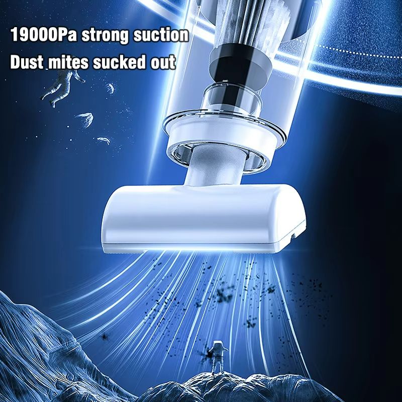 Rechargeable Handheld Vacuum Cleaner  Portable 10000PA Wireless Dust Catcher For Home Car  Pet Hair 1