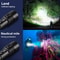 Rechargeable Diving Flashlight Waterproof Submersible XHP70 LongRange Torch For Night Diving Outd 3