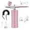 Portable Airbrush Kit With Compressor Professional Nail Art Cake Decorating Craft Painting Tool 7