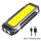 Magnetic Waterproof LED Work Light Rechargeable 4000mAh Portable COB Flashlight For Camping Emerg 6