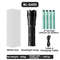 Ultra Bright Rechargeable LED Flashlight  Long Range Tactical Torch For Camping Hiking  Emergencies 12