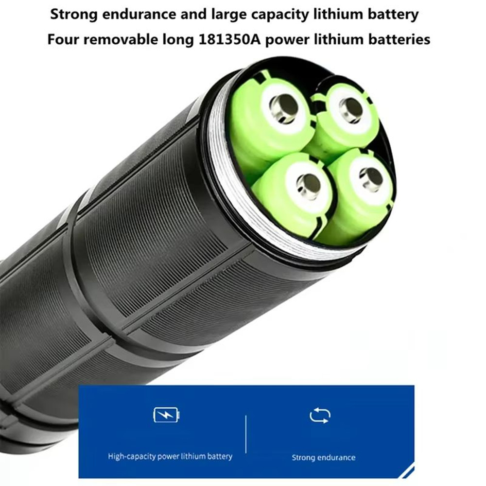 Ultra Bright Rechargeable LED Flashlight  Long Range Tactical Torch For Camping Hiking  Emergencies 4