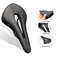 Breathable PU Leather Bike Seat With Hollow Design  Soft Comfortable Bicycle Saddle For Road  Mount 4
