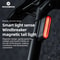 ROCKBROS Magnetic Bike Tail Light USBC Rechargeable LED Rear Light With Brake Sensor 7 Modes 0