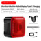 WEST BIKING Smart Bike Tail Light Brake Sensing Rear Light With Digital Power Display Auto OnOff 8