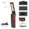 Rechargeable COB LED Work Light  Dimmable Flashlight With Magnetic Hook Power Bank Function  18650  1