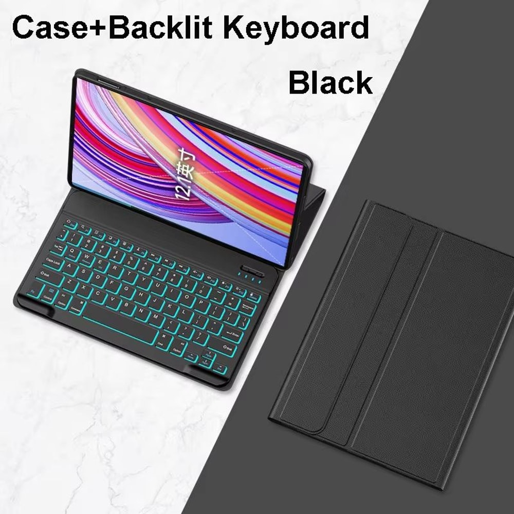 Xiaomi Redmi Pad Pro 121 Inch Case With Keyboard Slim Protective Cover With Detachable Wireless Ke