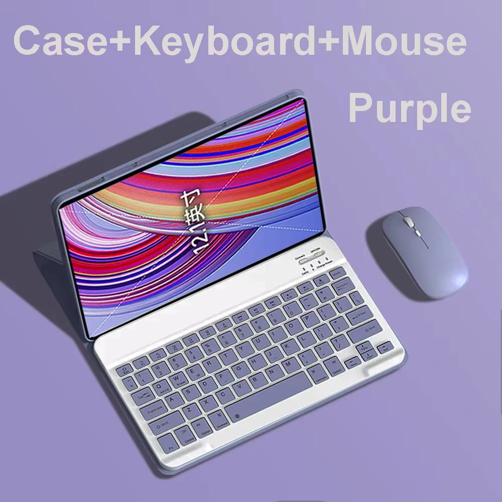 Xiaomi Redmi Pad Pro 121 Inch Case With Keyboard Slim Protective Cover With Detachable Wireless Ke