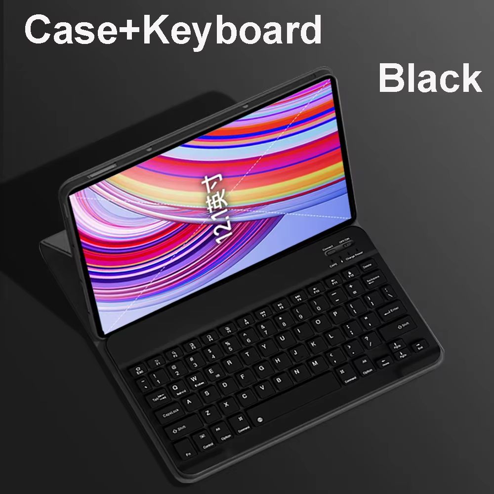 Xiaomi Redmi Pad Pro 121 Inch Case With Keyboard Slim Protective Cover With Detachable Wireless Ke