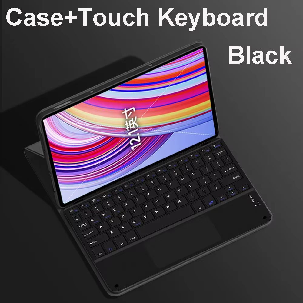 Xiaomi Redmi Pad Pro 121 Inch Case With Keyboard Slim Protective Cover With Detachable Wireless Ke