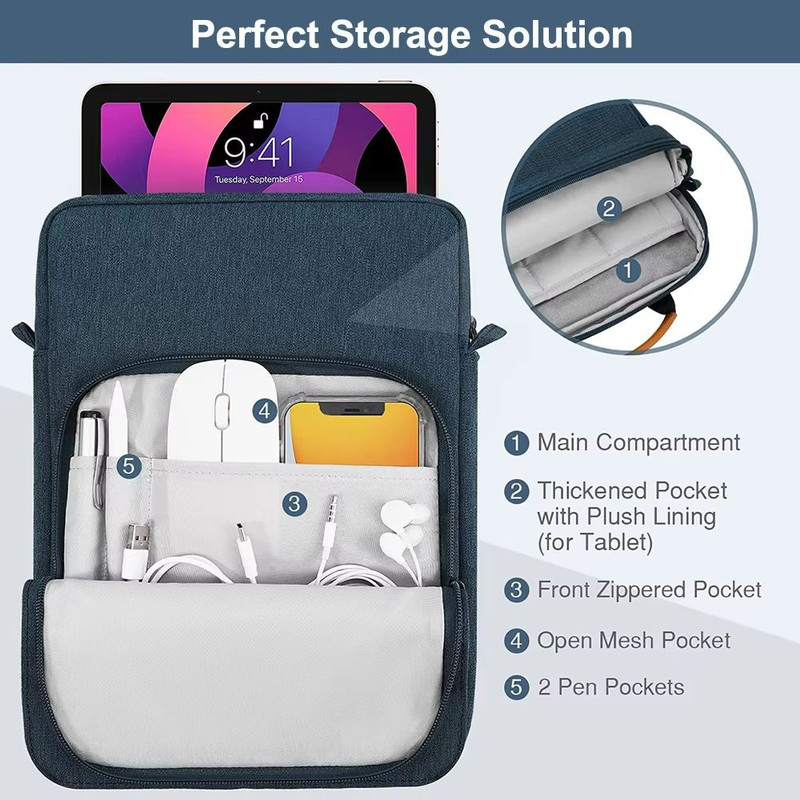 Premium Tablet Sleeve For Samsung Galaxy Tab Xiaomi Mi Pad Portable Waterproof Protective Pouch C 2