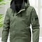 Mens Waterproof Softshell Hiking Jacket Lightweight Hooded Outdoor Windbreaker For Spring Autumn 0