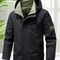 Mens Waterproof Softshell Hiking Jacket Lightweight Hooded Outdoor Windbreaker For Spring Autumn 2