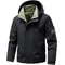 Mens Waterproof Softshell Hiking Jacket Lightweight Hooded Outdoor Windbreaker For Spring Autumn 6