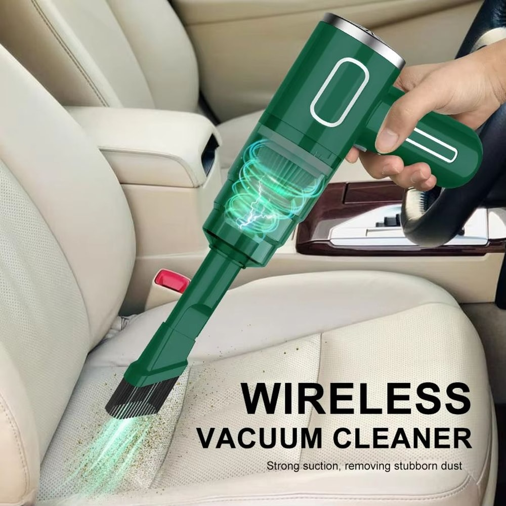 Portable Wireless Car Vacuum Cleaner Powerful Handheld Mini Vacuum For Home Carpet Auto Cleaning 2